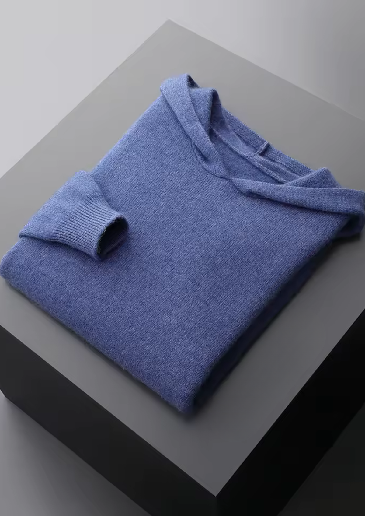 Premium Cashmere Essential Hoodie | Portovelli