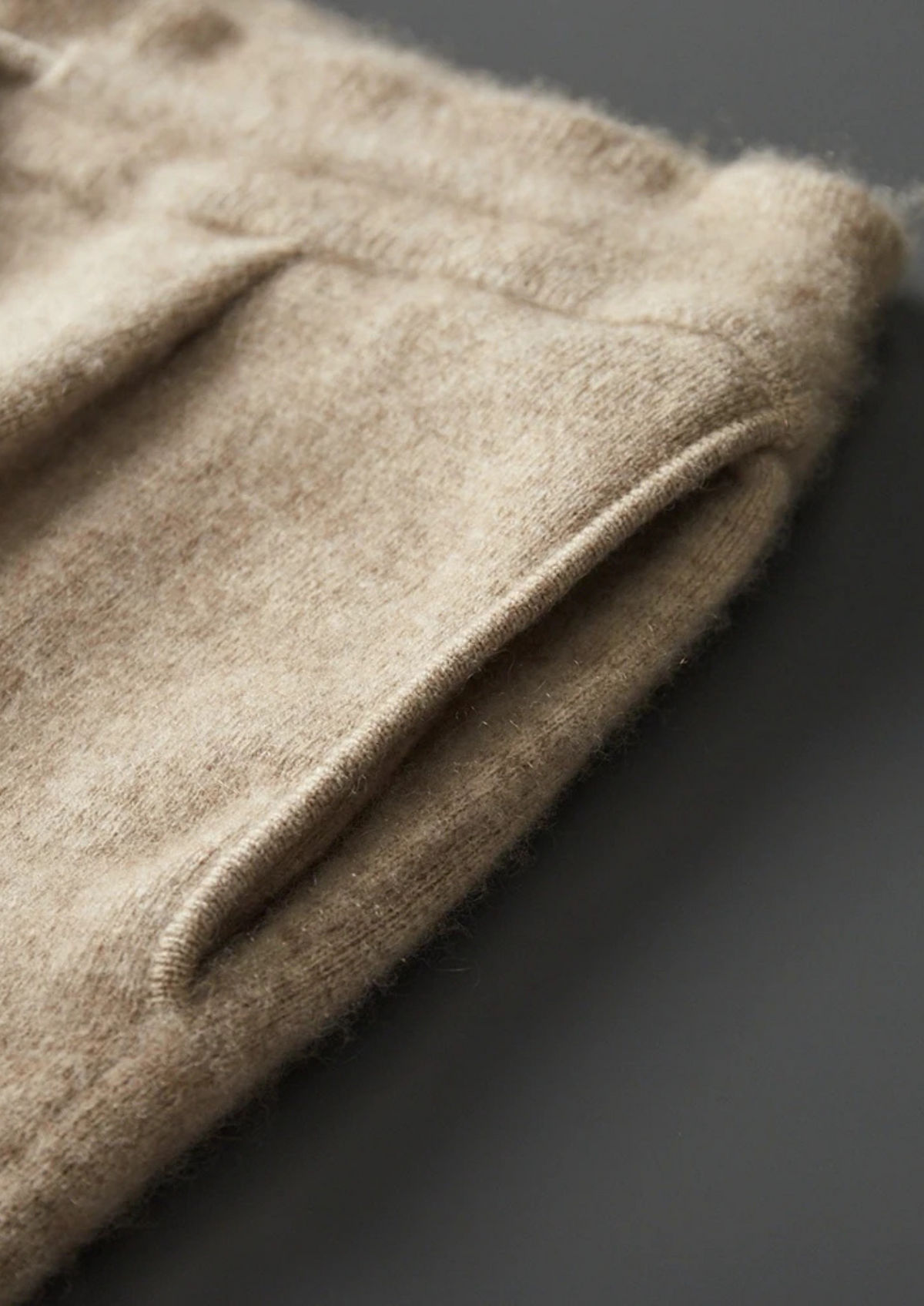 Premium Cashmere Sand Denis Leisure Set | Portovelli