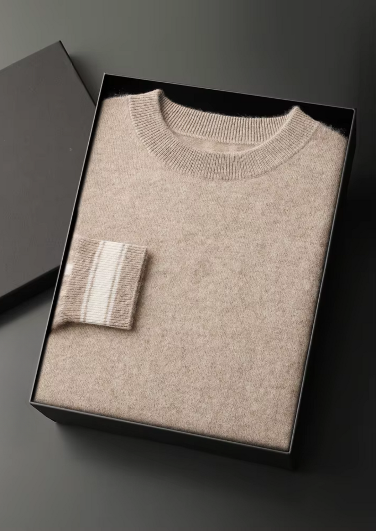 Premium Cashmere Sand Vienna Leisure Set | Portovelli