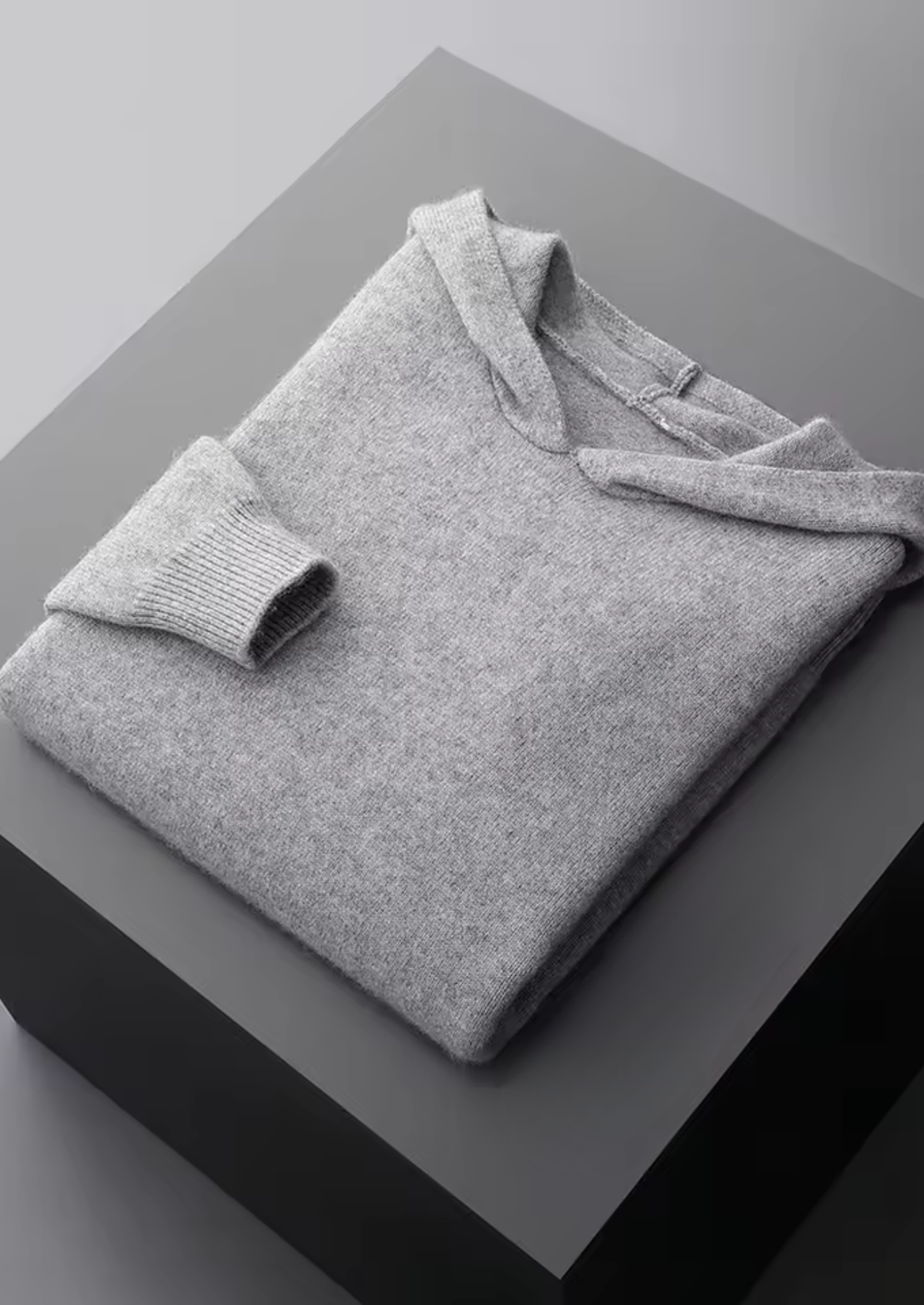 Premium Cashmere Essential Hoodie | Portovelli