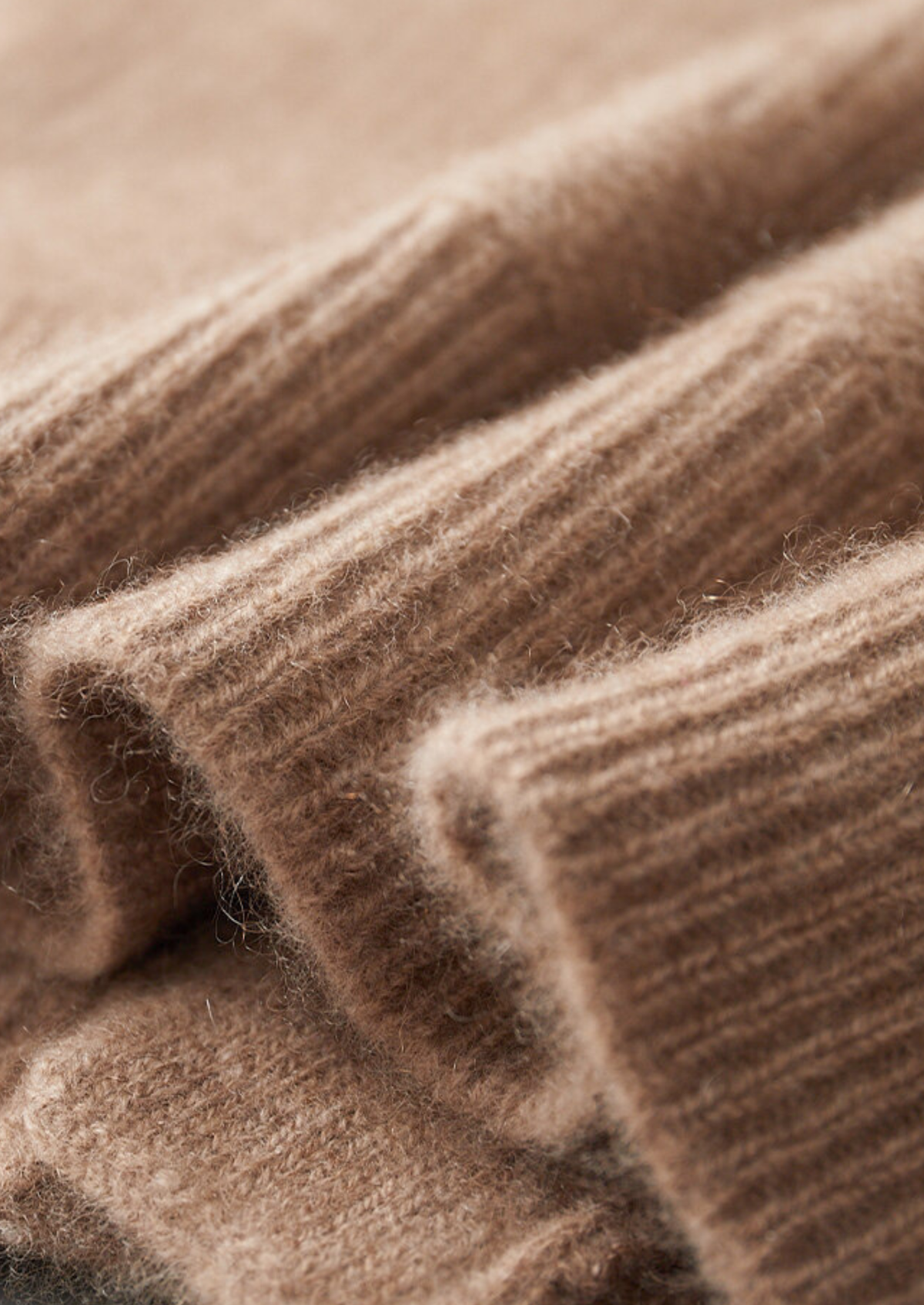 Pure Cashmere Beige Button Overshirt | Portovelli