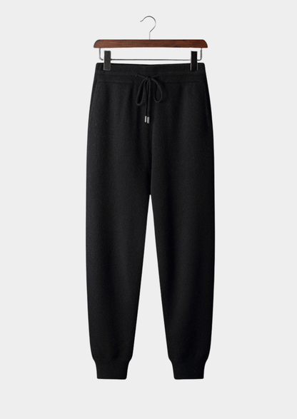 Premium Cashmere Essential Leisure Joggers | Portovelli