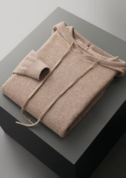 Pure Extra-Fine Merino Wool Beige Savro Set | Portovelli