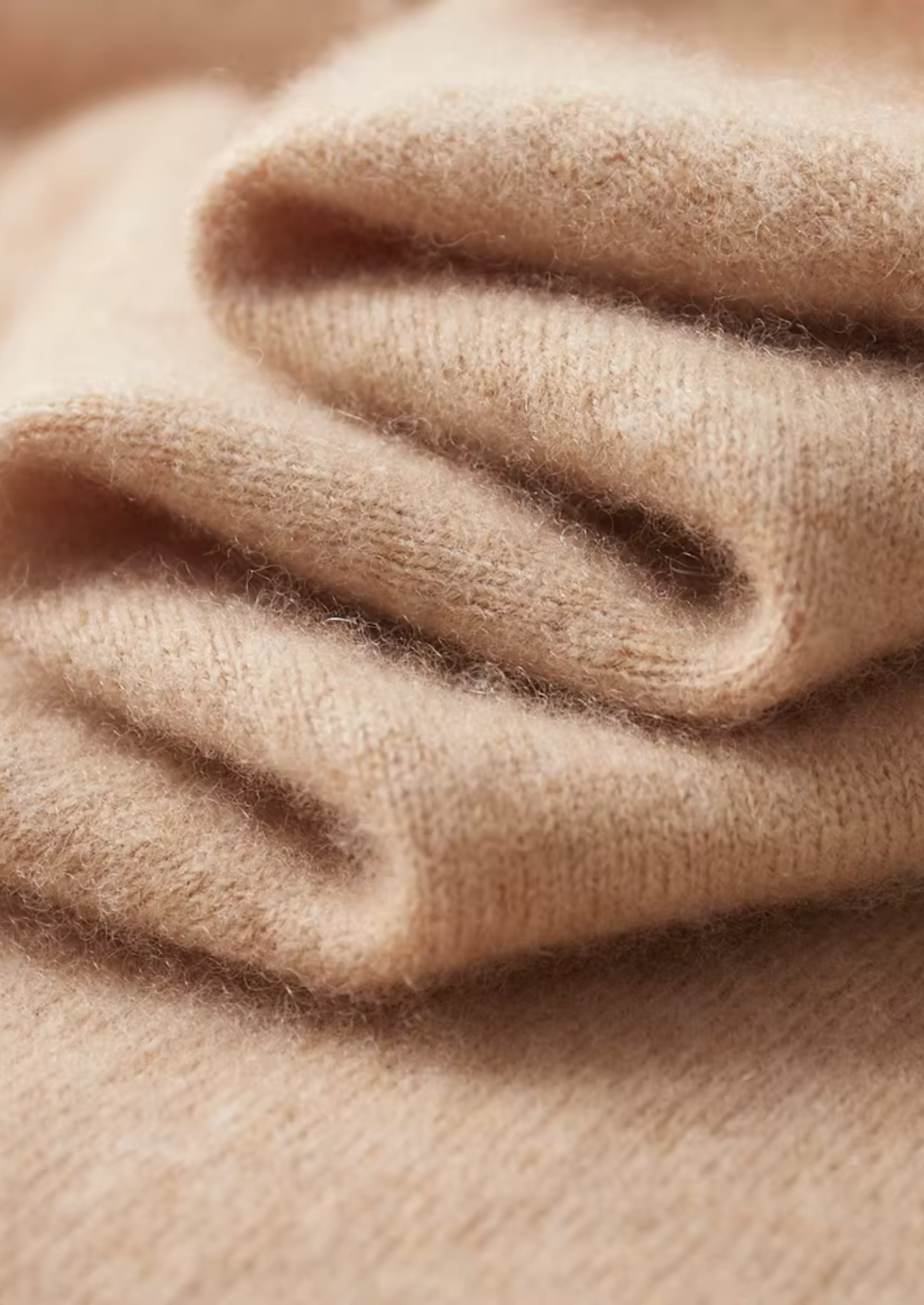 Premium Cashmere Two Tone Zipper Polo | Portovelli