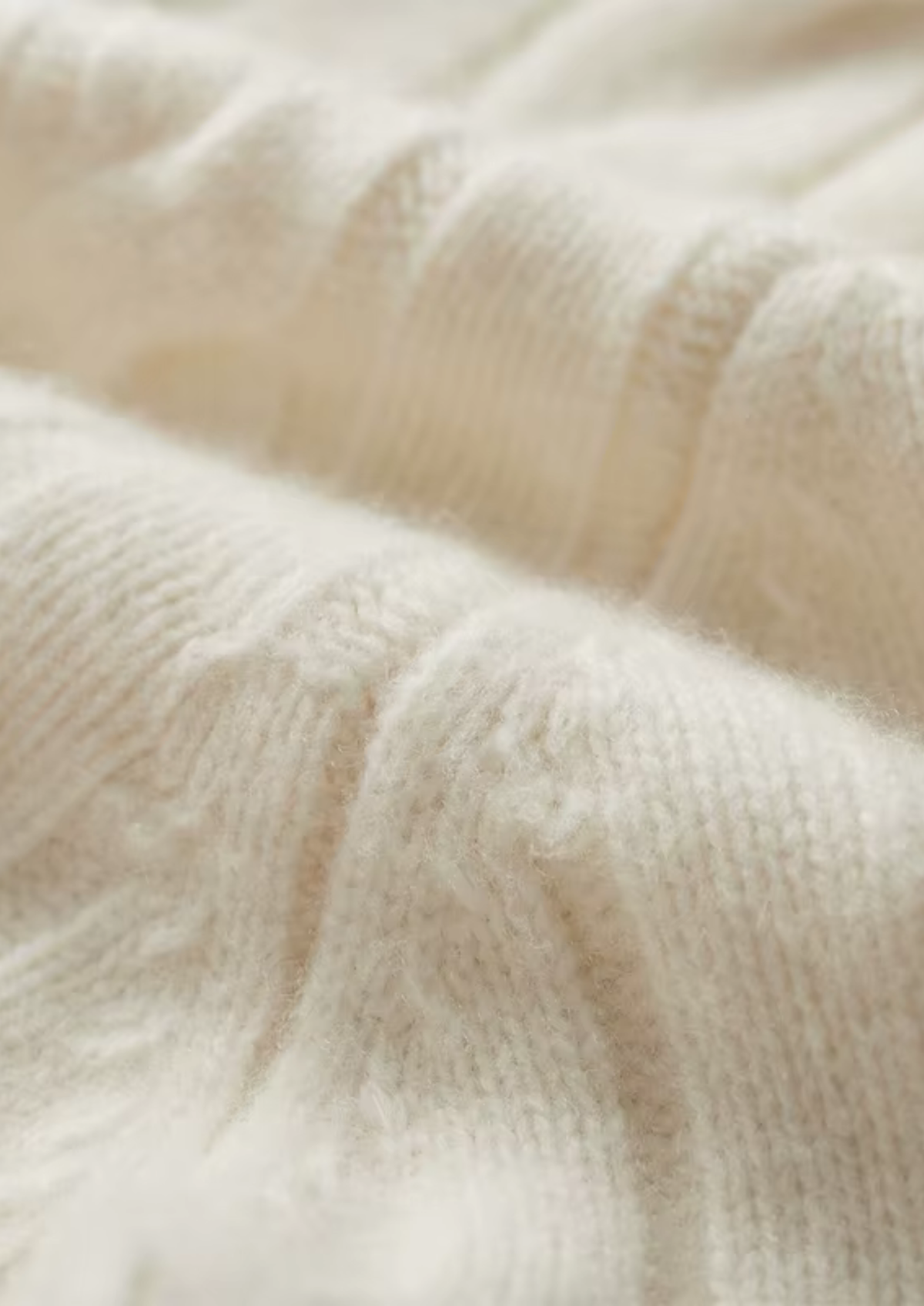Pure Extra-Fine Merino Wool Dual-Zip Cable Cardigan | Portovelli