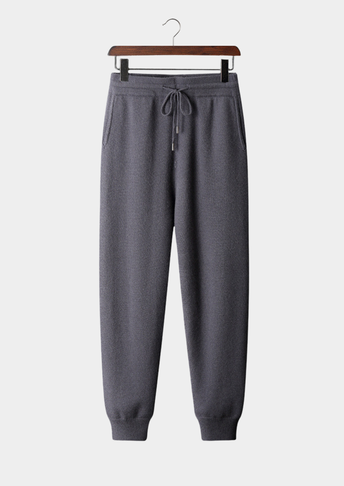 Premium Cashmere Essential Leisure Joggers | Portovelli