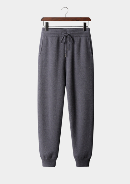 Premium Cashmere Essential Leisure Joggers | Portovelli