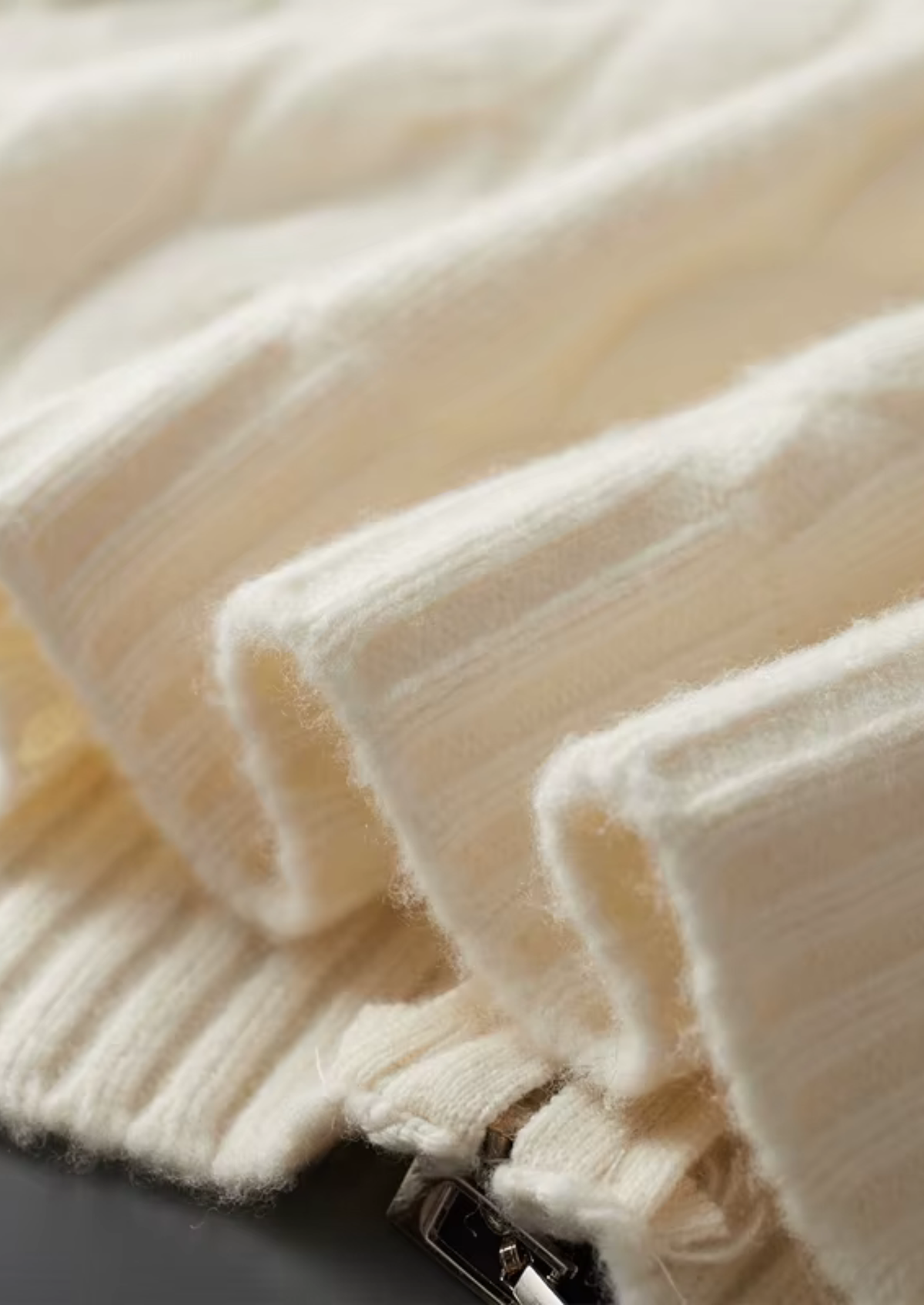 Pure Extra-Fine Merino Wool Dual-Zip Cable Cardigan | Portovelli