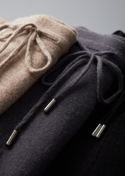 Premium Cashmere Essential Leisure Joggers | Portovelli
