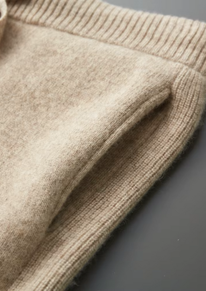 Premium Cashmere Sand Kilian Leisure Set | Portovelli