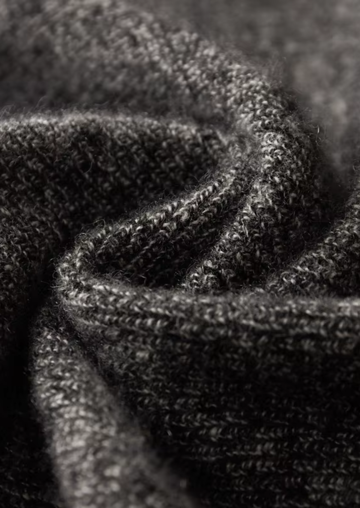 Pure Cashmere Striped Zip Cardigan | Portovelli