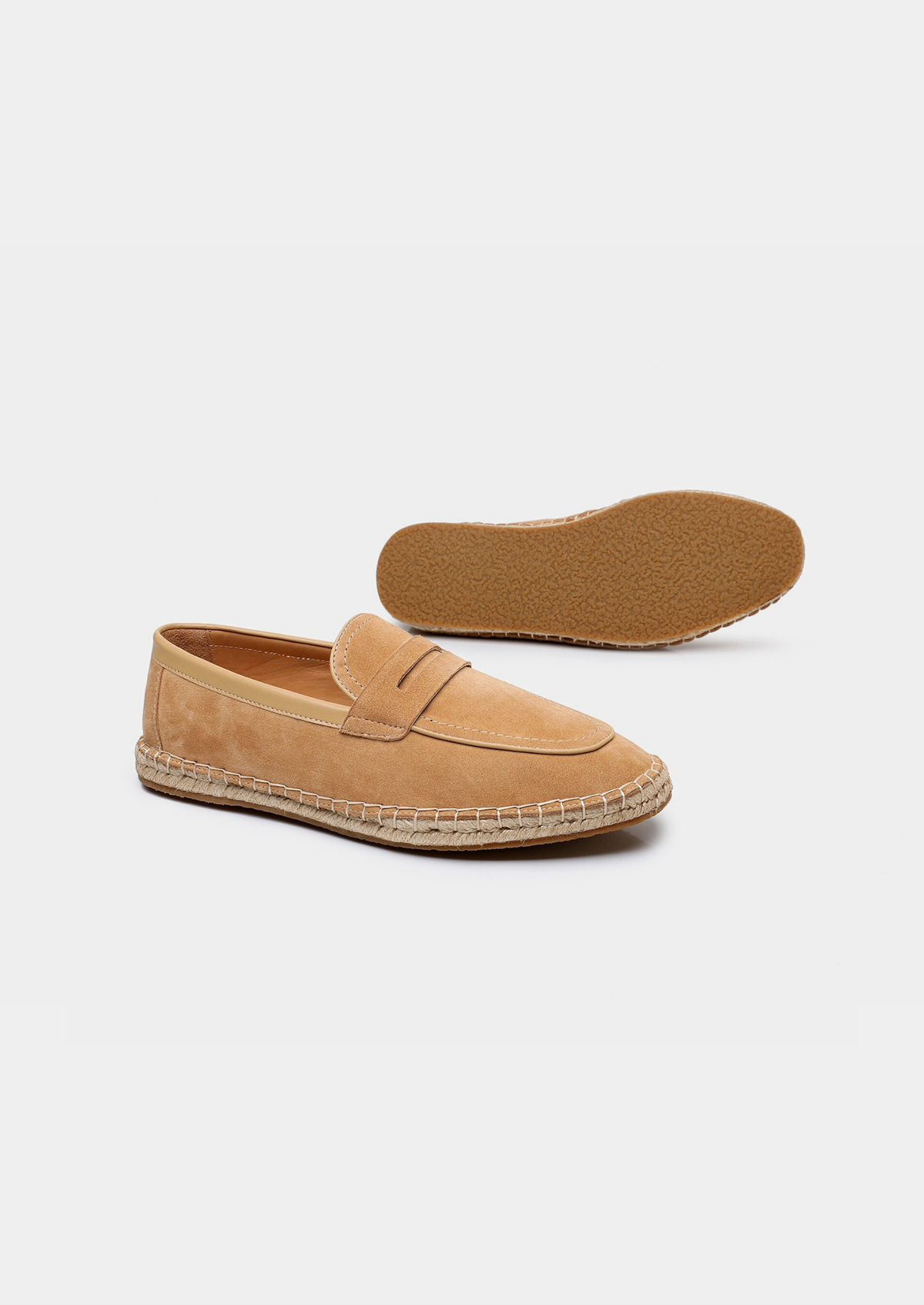 Penny Seaside Espadrilles - Beige | Portovelli