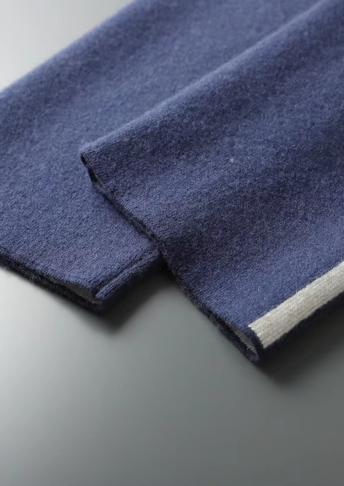 Premium Cashmere Navy Blue Milano Leisure Set | Portovelli