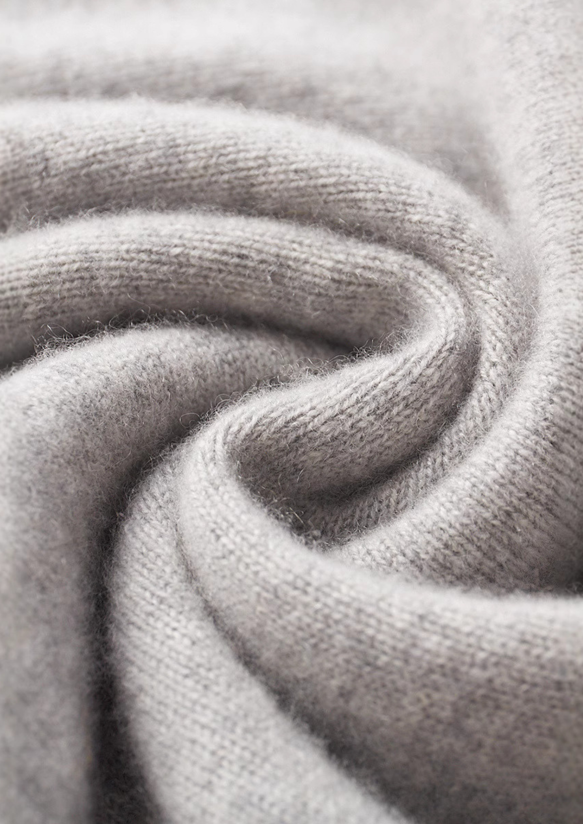 Pure Cashmere Mockneck Sweater | Portovelli