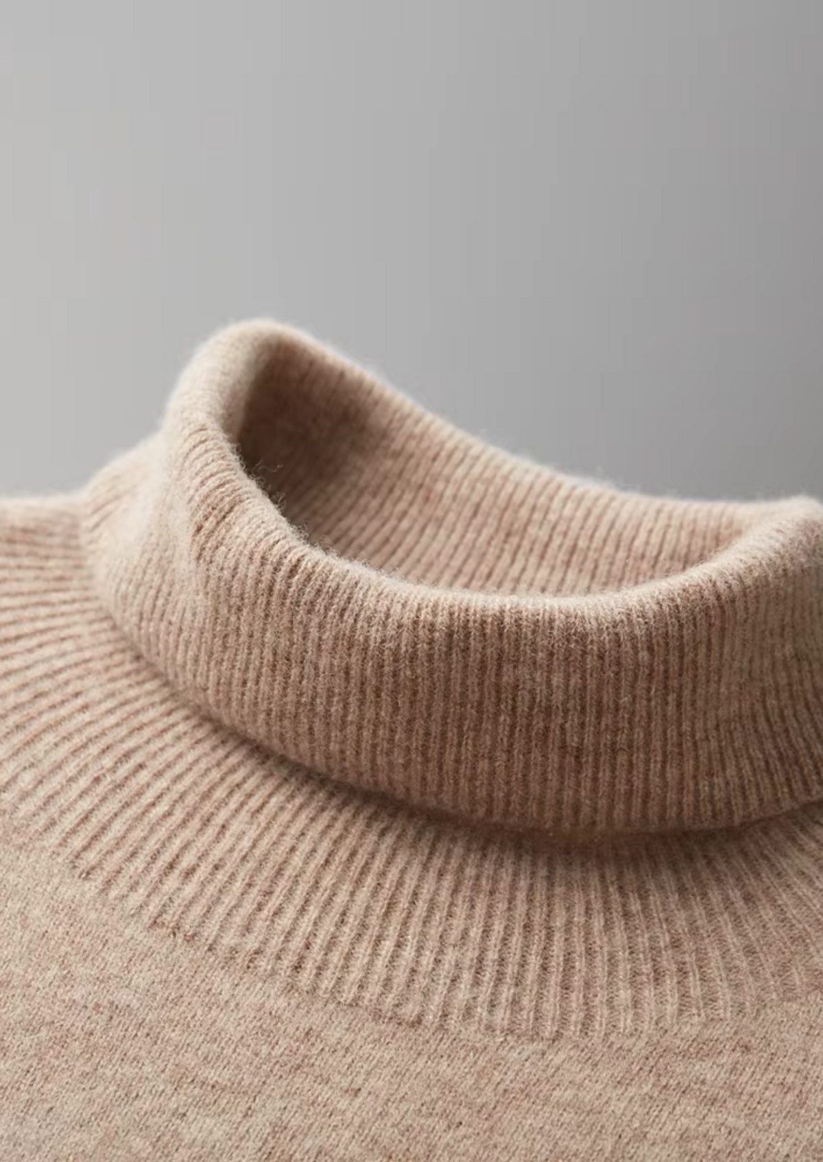 Pure Extra-Fine Merino Wool Classic Rollneck | Portovelli