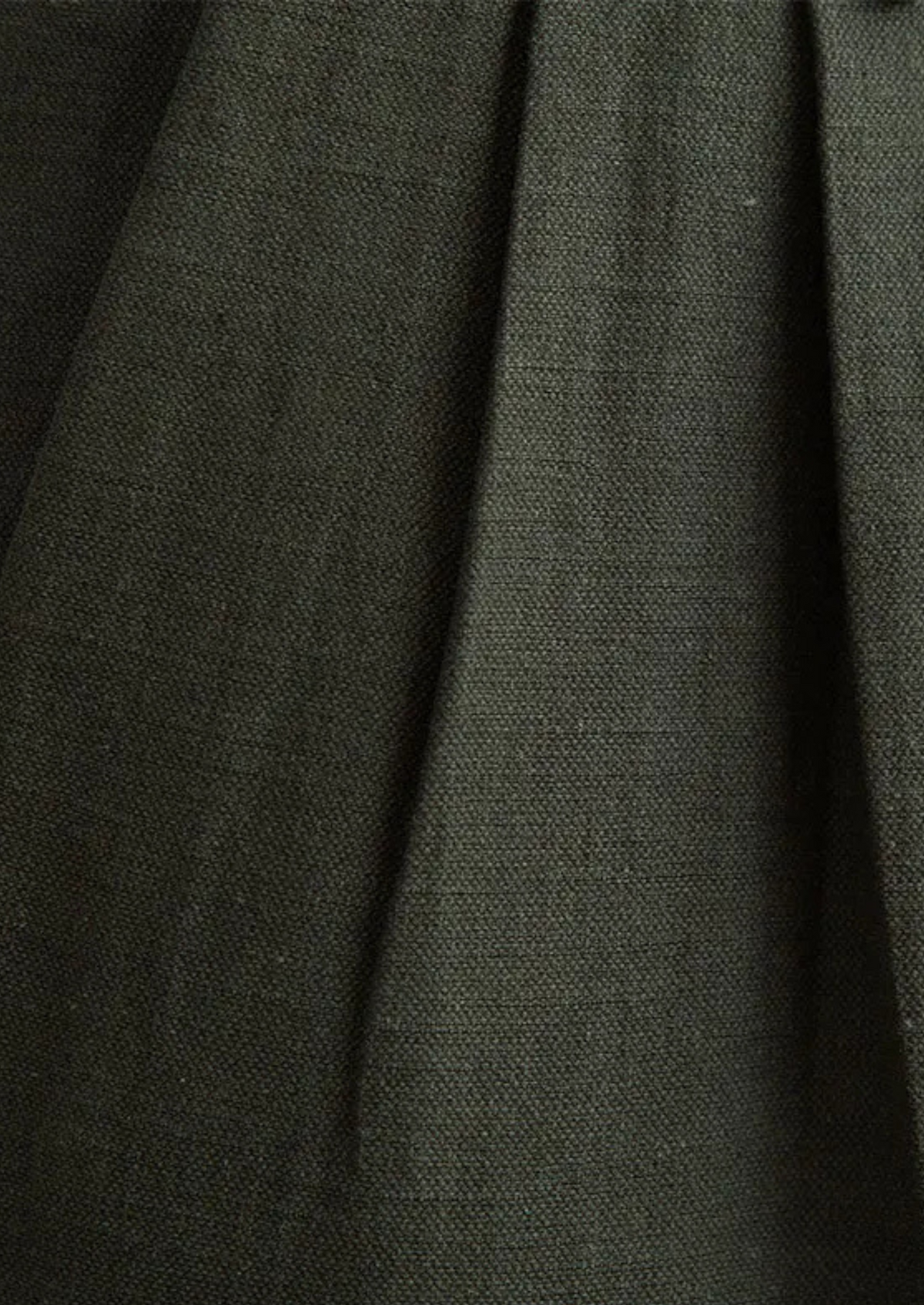 Cagliari Pleated Coastal Trousers - Olive | Portovelli