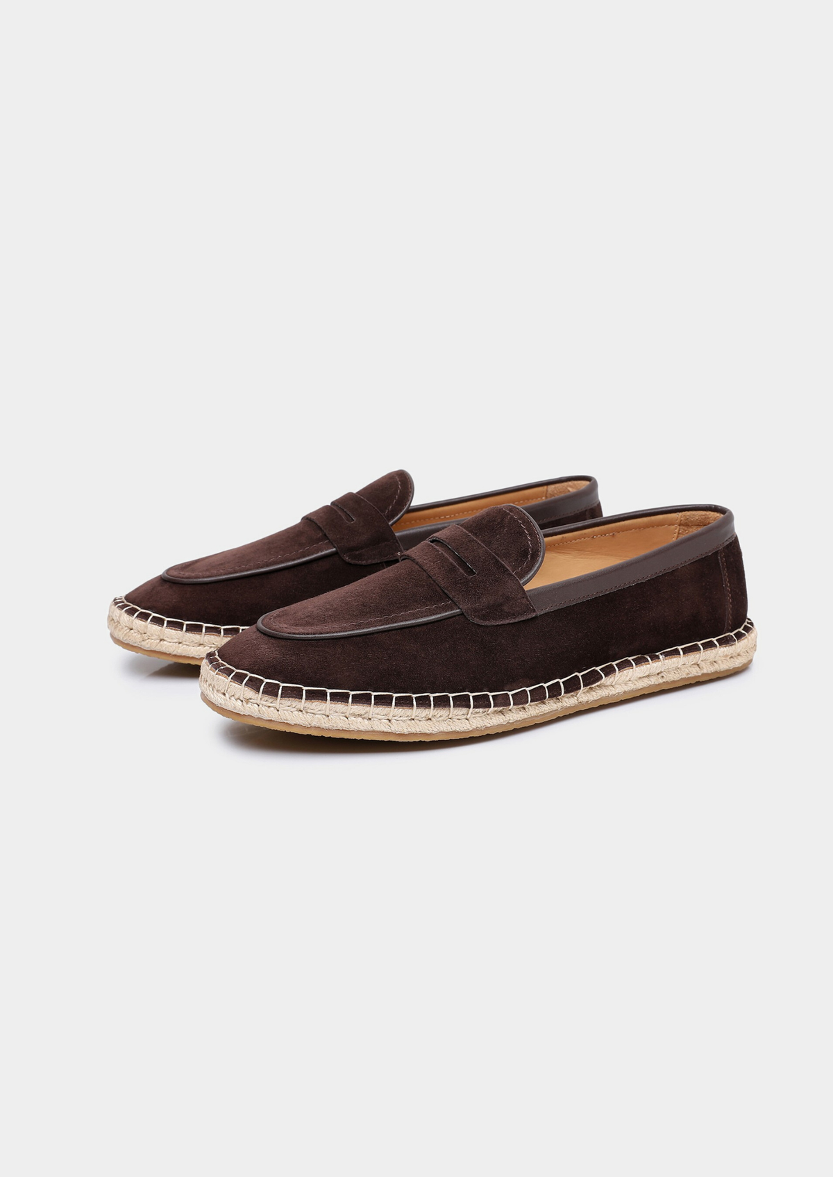 Penny Seaside Espadrilles - Coffee | Portovelli