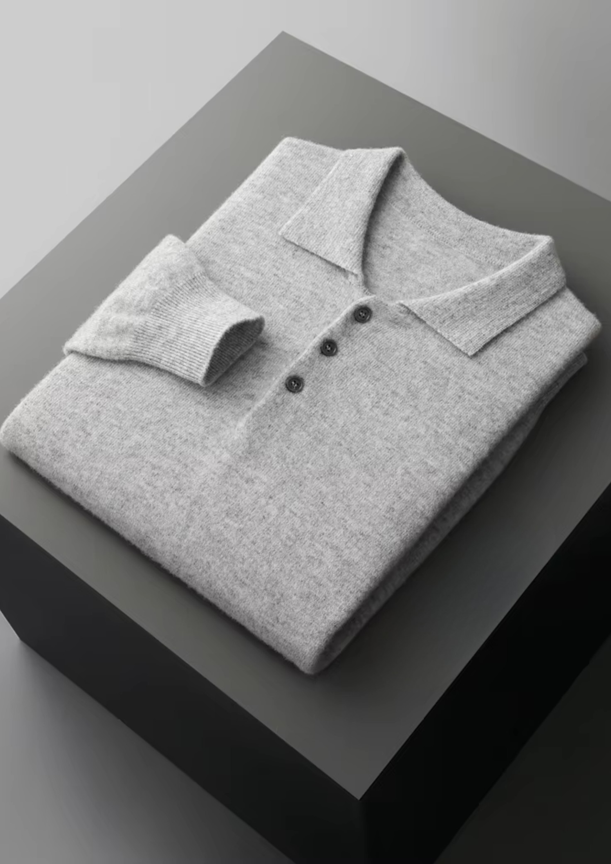 Pure Extra-Fine Merino Wool Classic Sweater Polo | Portovelli
