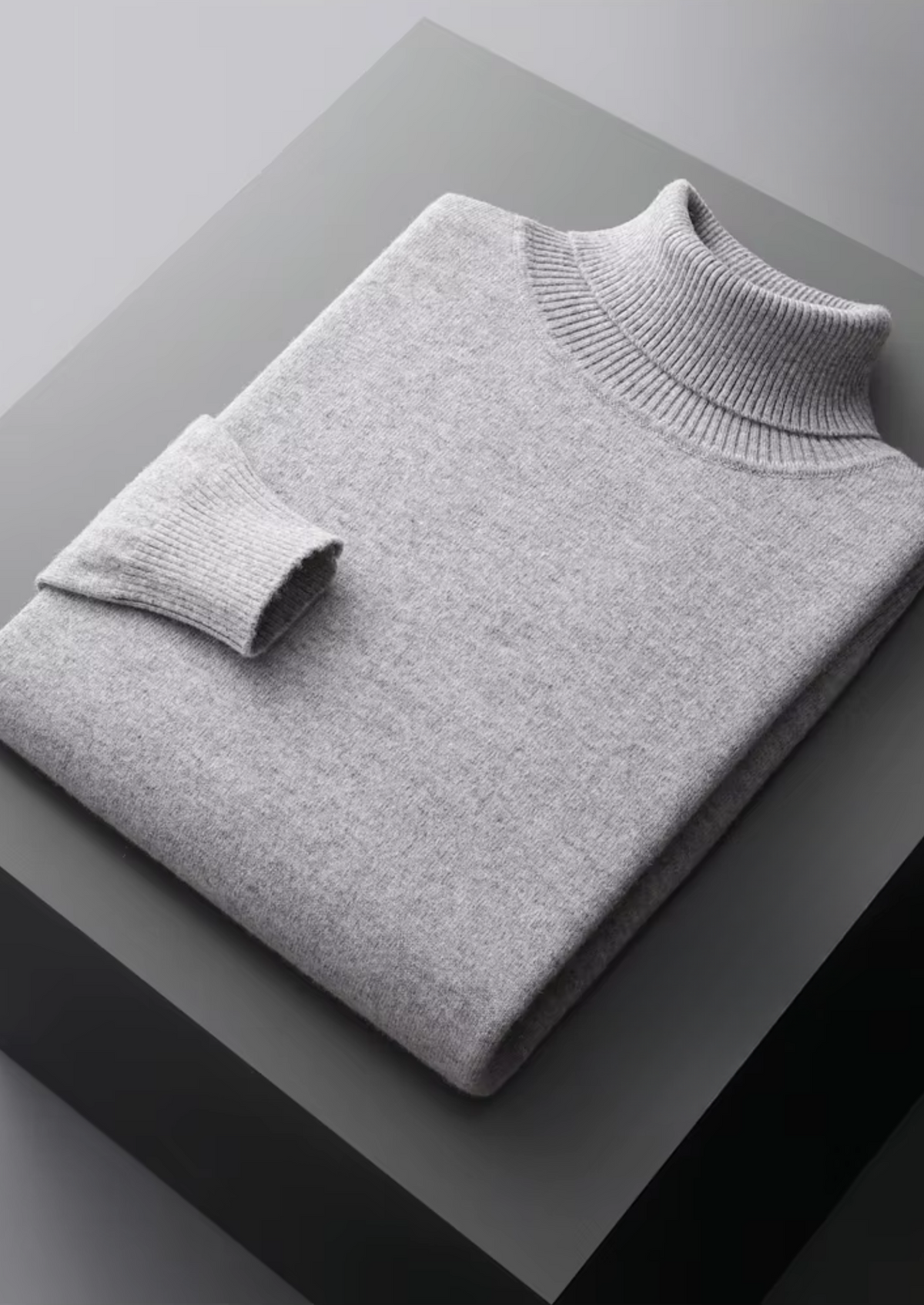 Pure Extra-Fine Merino Wool Classic Rollneck | Portovelli