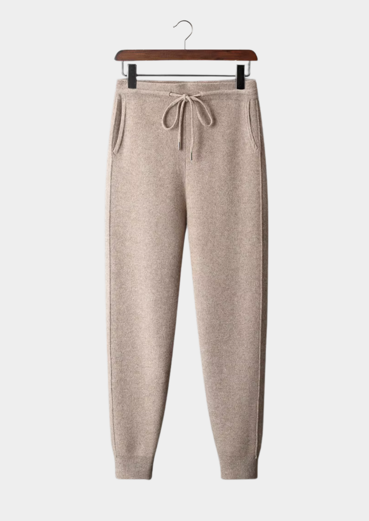 Pure Extra-Fine Merino Wool Leisure Joggers | Portovelli