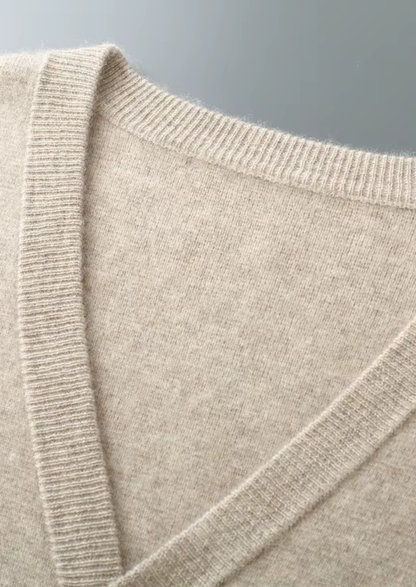 Pure Extra-Fine Merino Wool Essential Cardigan | Portovelli