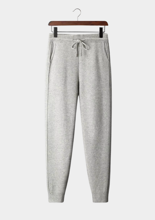 Pure Extra-Fine Merino Wool Leisure Joggers | Portovelli