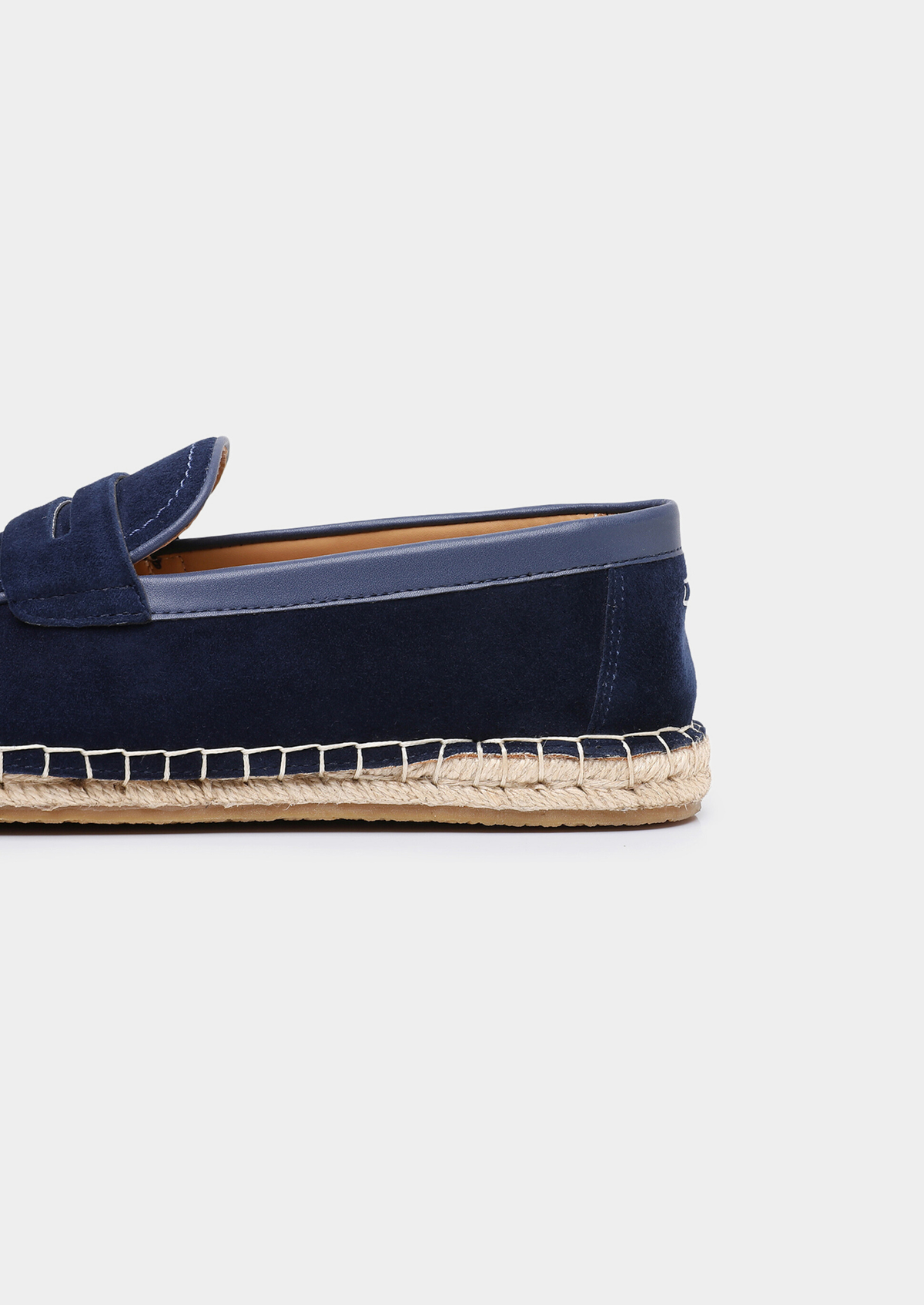 Penny Seaside Espadrilles - Navy Blue | Portovelli
