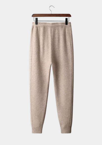 Pure Extra-Fine Merino Wool Leisure Joggers | Portovelli