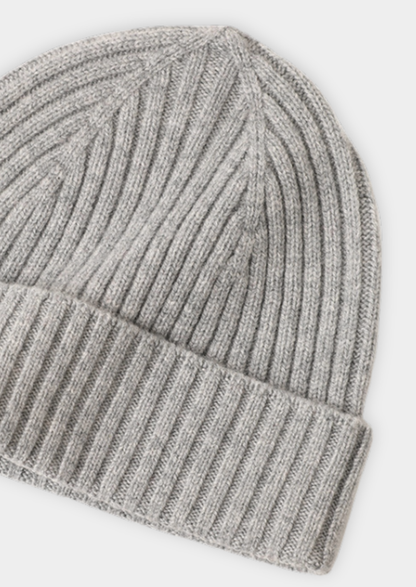 Pure Extra-Fine Merino Wool Wintertime Essentials - Light Gray | Portovelli