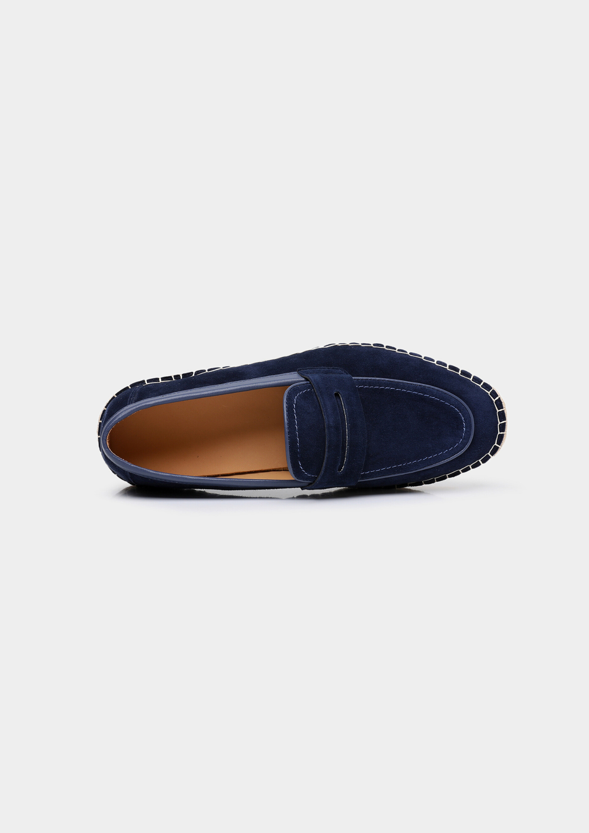 Penny Seaside Espadrilles - Navy Blue | Portovelli