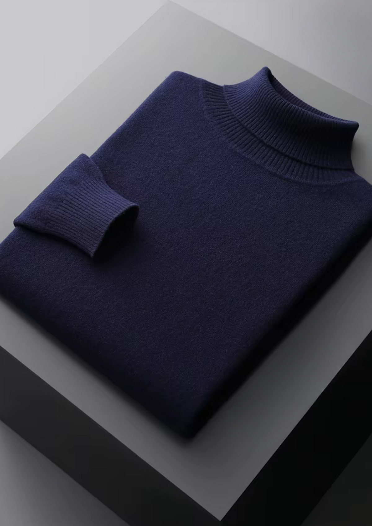 Pure Extra-Fine Merino Wool Classic Rollneck | Portovelli