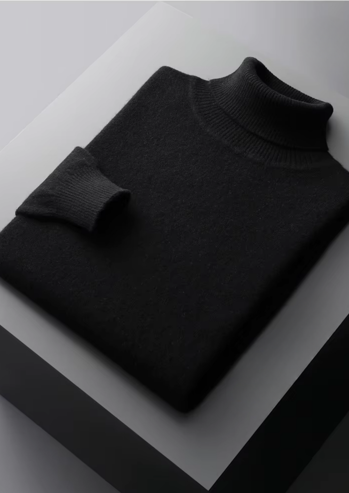 Pure Extra-Fine Merino Wool Classic Rollneck | Portovelli