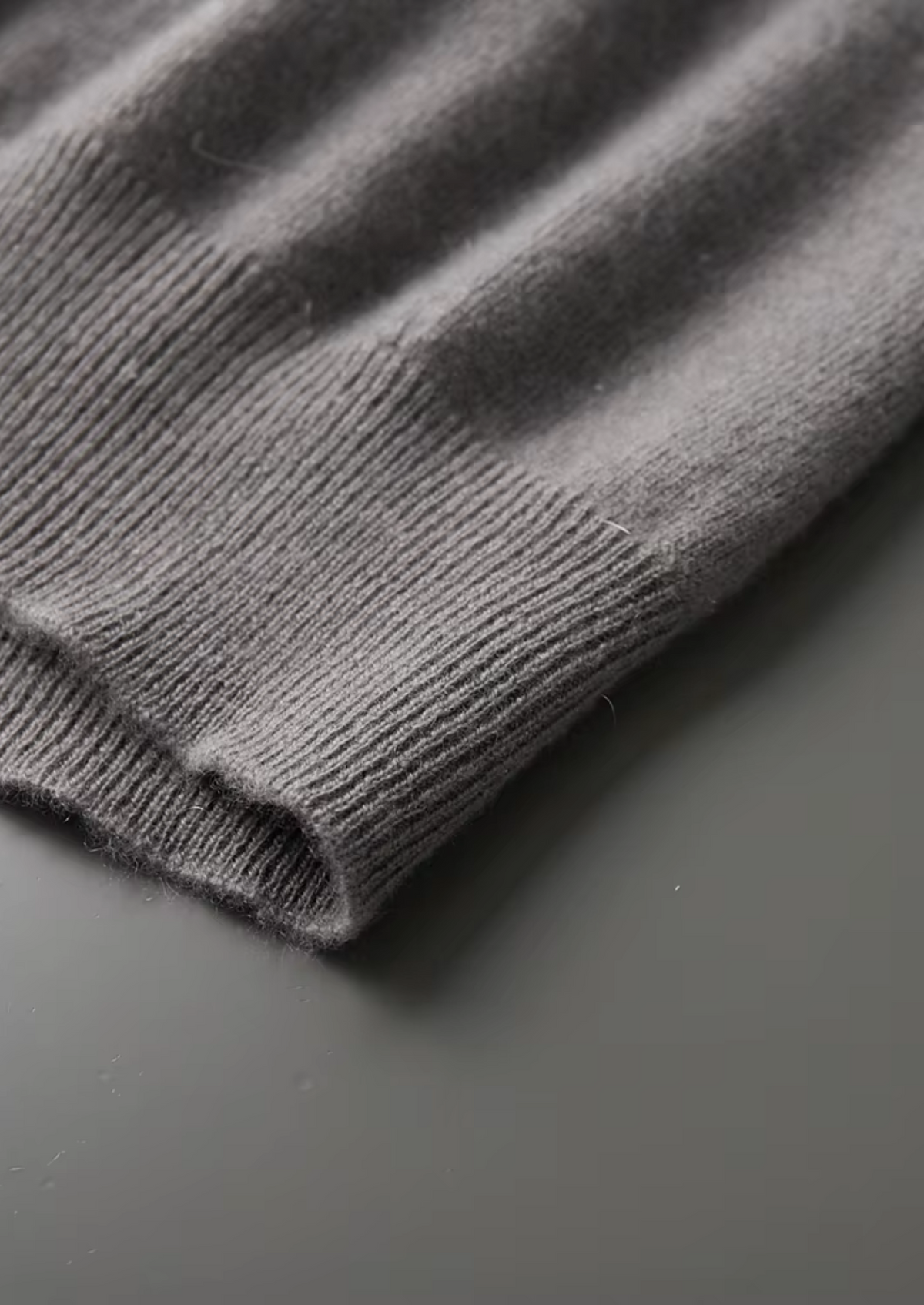 Premium Cashmere Mock Neck T-Shirt | Portovelli