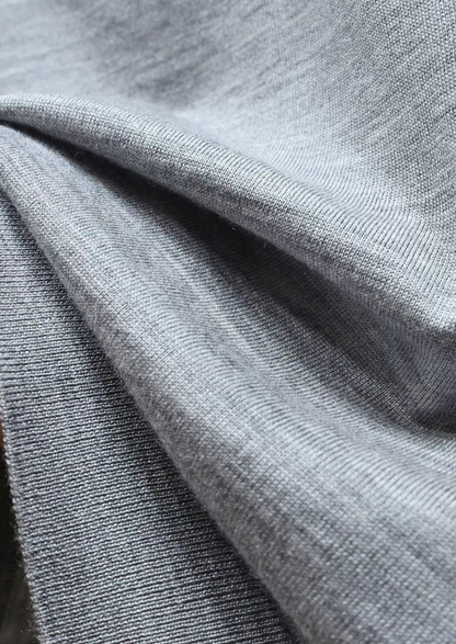 Ellis Light Gray Lightweight Polo Shirt | Portovelli