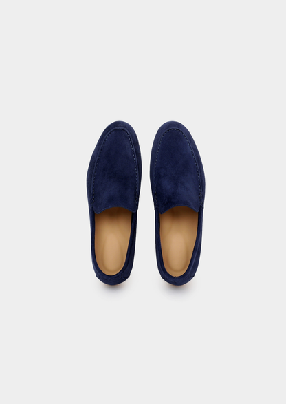 Marina Loafers - Navy Blue | Portovelli