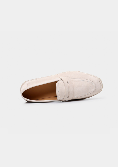 Penny Seaside Espadrilles - Off White | Portovelli