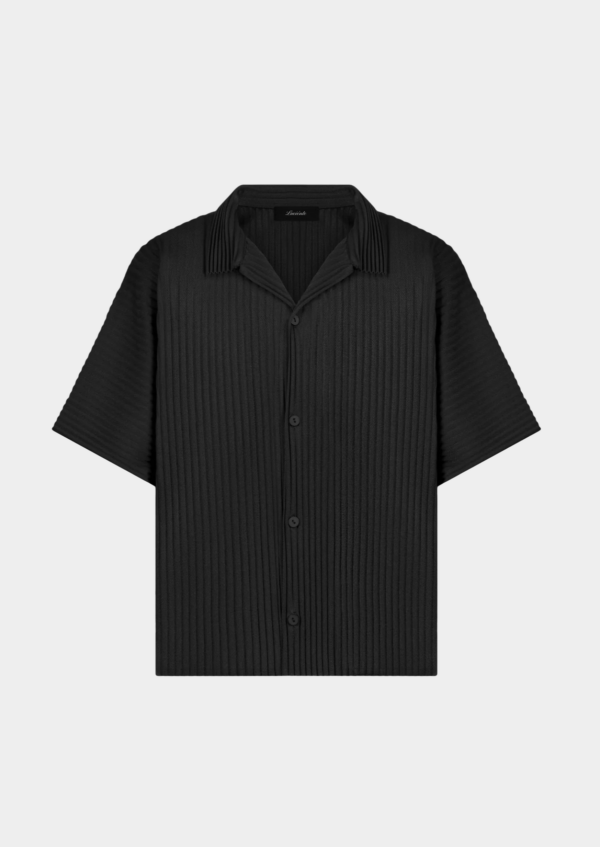 Black Pleated Summer Set | Portovelli