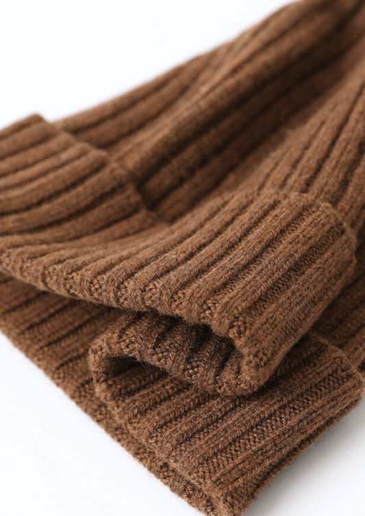 Pure Extra-Fine Merino Wool Wintertime Essentials - Coffee | Portovelli