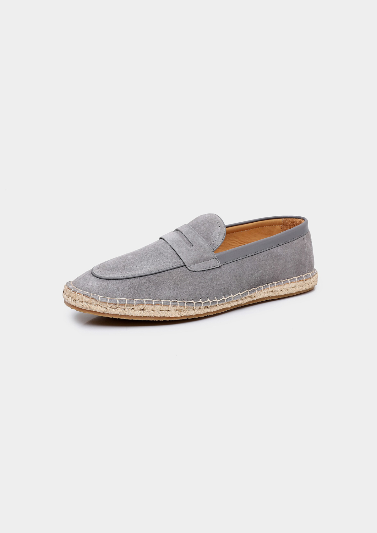 Penny Seaside Espadrilles - Light Gray | Portovelli