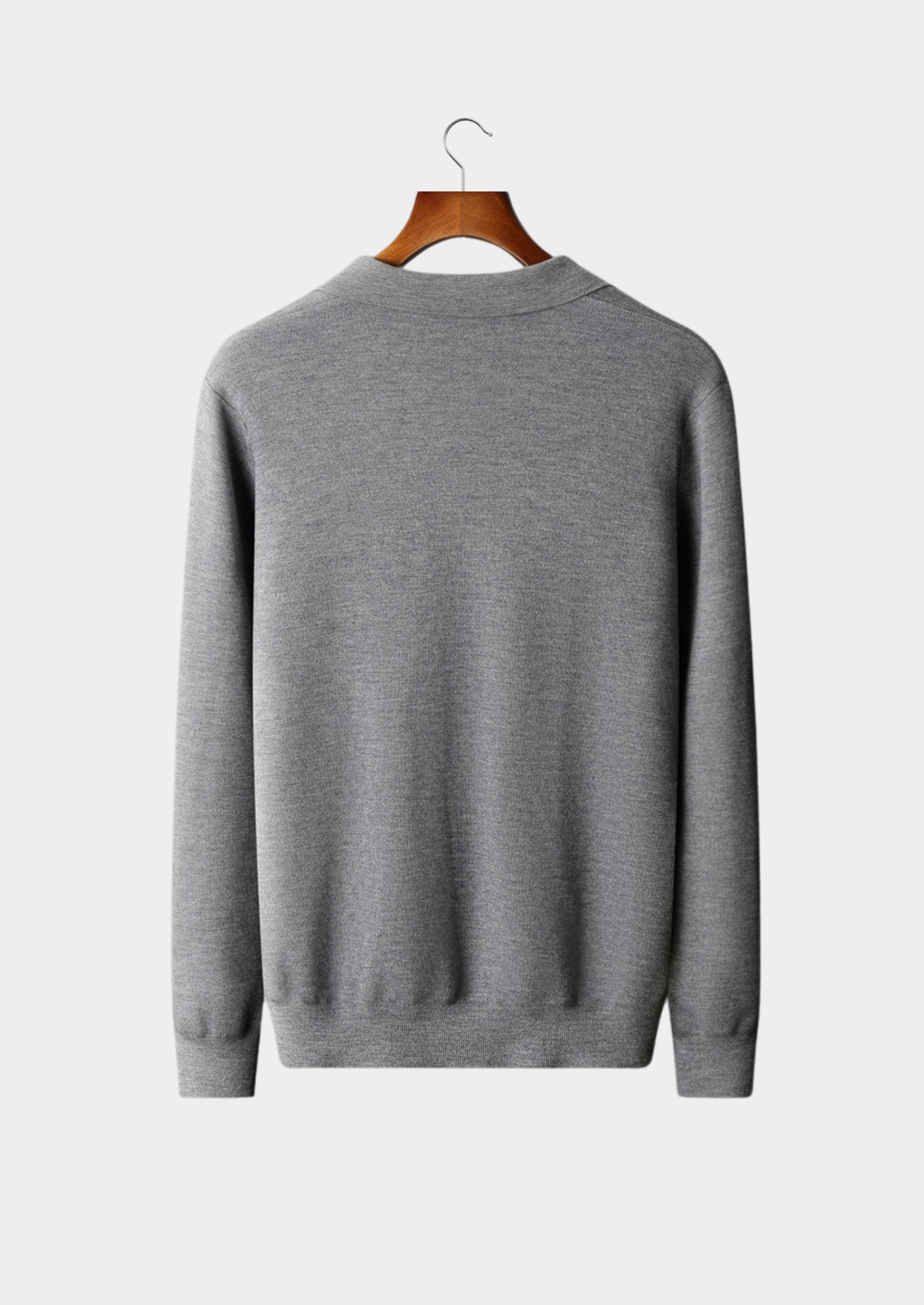 Premium Cashmere Buttonless Sweater Polo | Portovelli