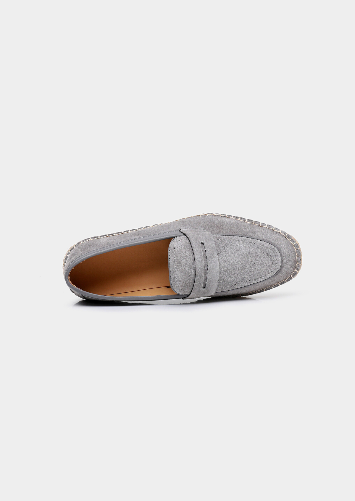 Penny Seaside Espadrilles - Light Gray | Portovelli