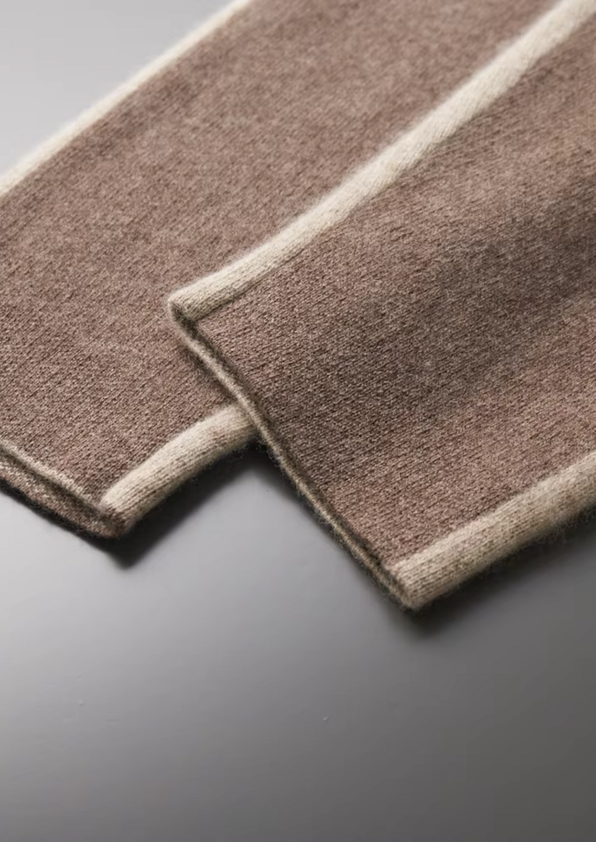 Premium Cashmere Sand Torino Leisure Set | Portovelli