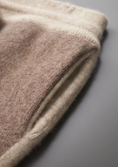 Premium Cashmere Sand Torino Leisure Set | Portovelli