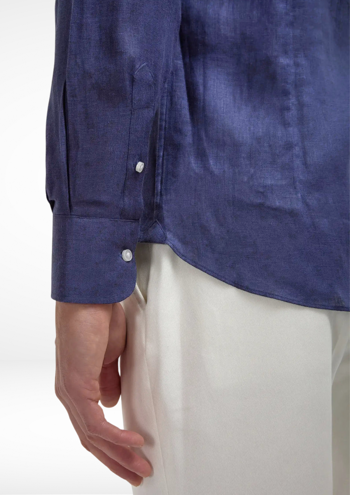 Portofino Coastal Shirt - Blue | Portovelli