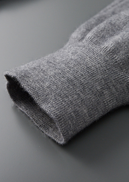 Premium Cashmere Buttonless Sweater Polo | Portovelli