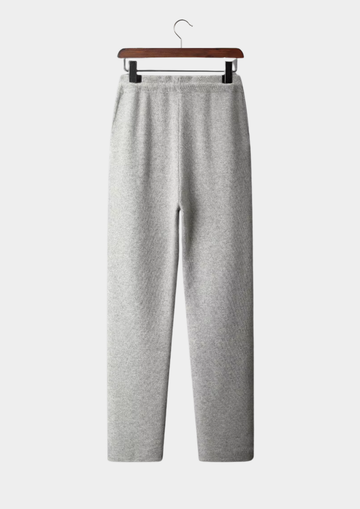 Pure Extra-Fine Merino Wool Leisure Trousers | Portovelli