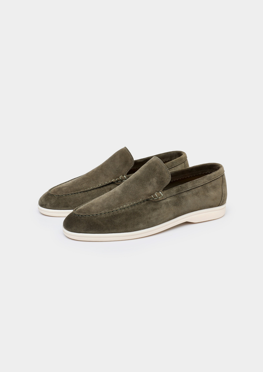 Marina Loafers - Olive | Portovelli