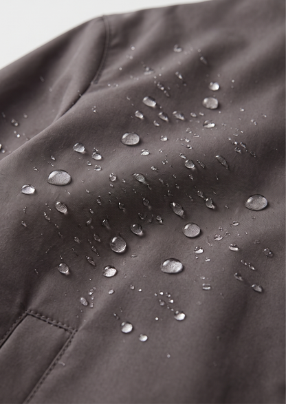 Fog Gray Technical Windbreaker Jacket | Portovelli