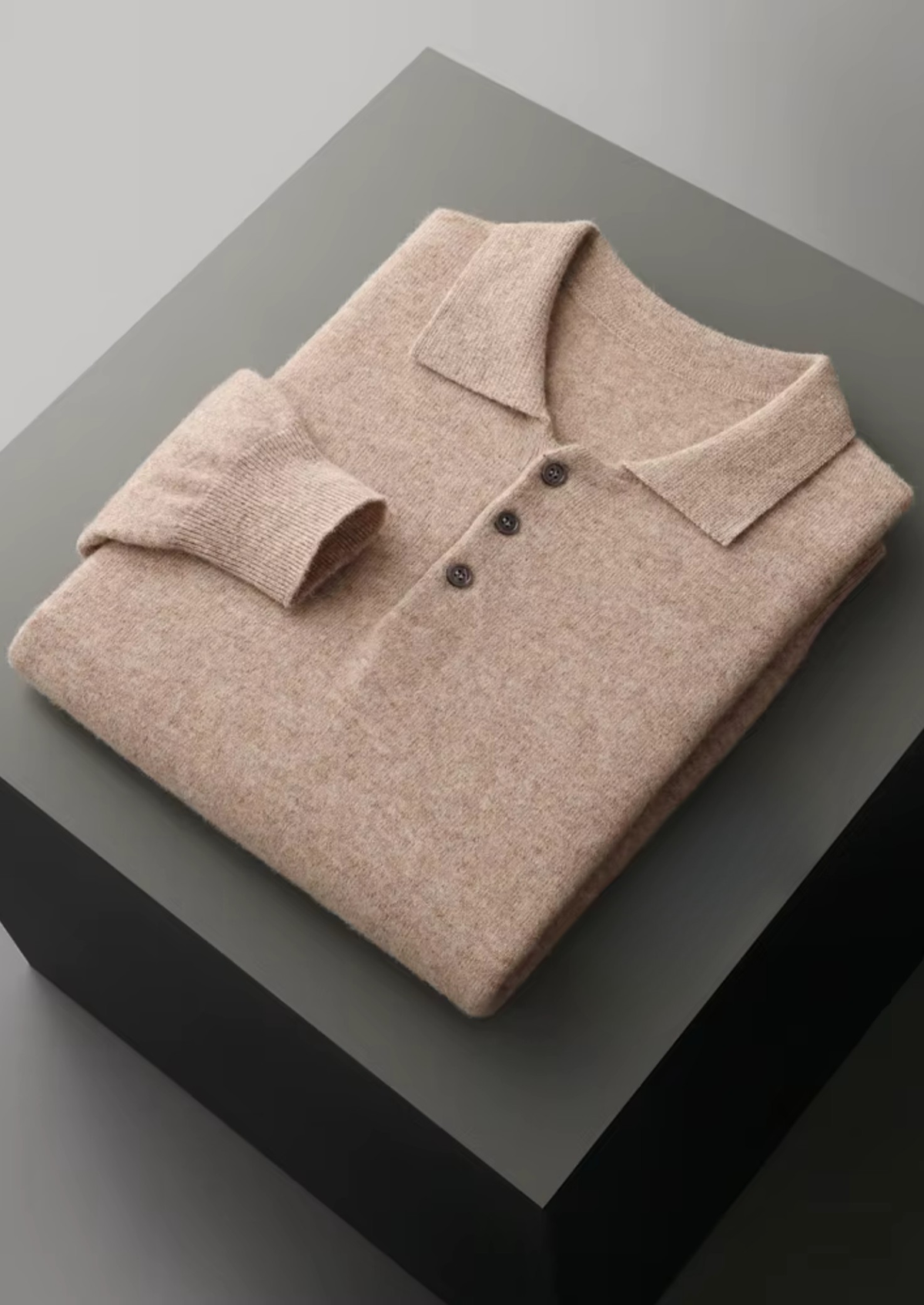 Pure Extra-Fine Merino Wool Classic Sweater Polo | Portovelli