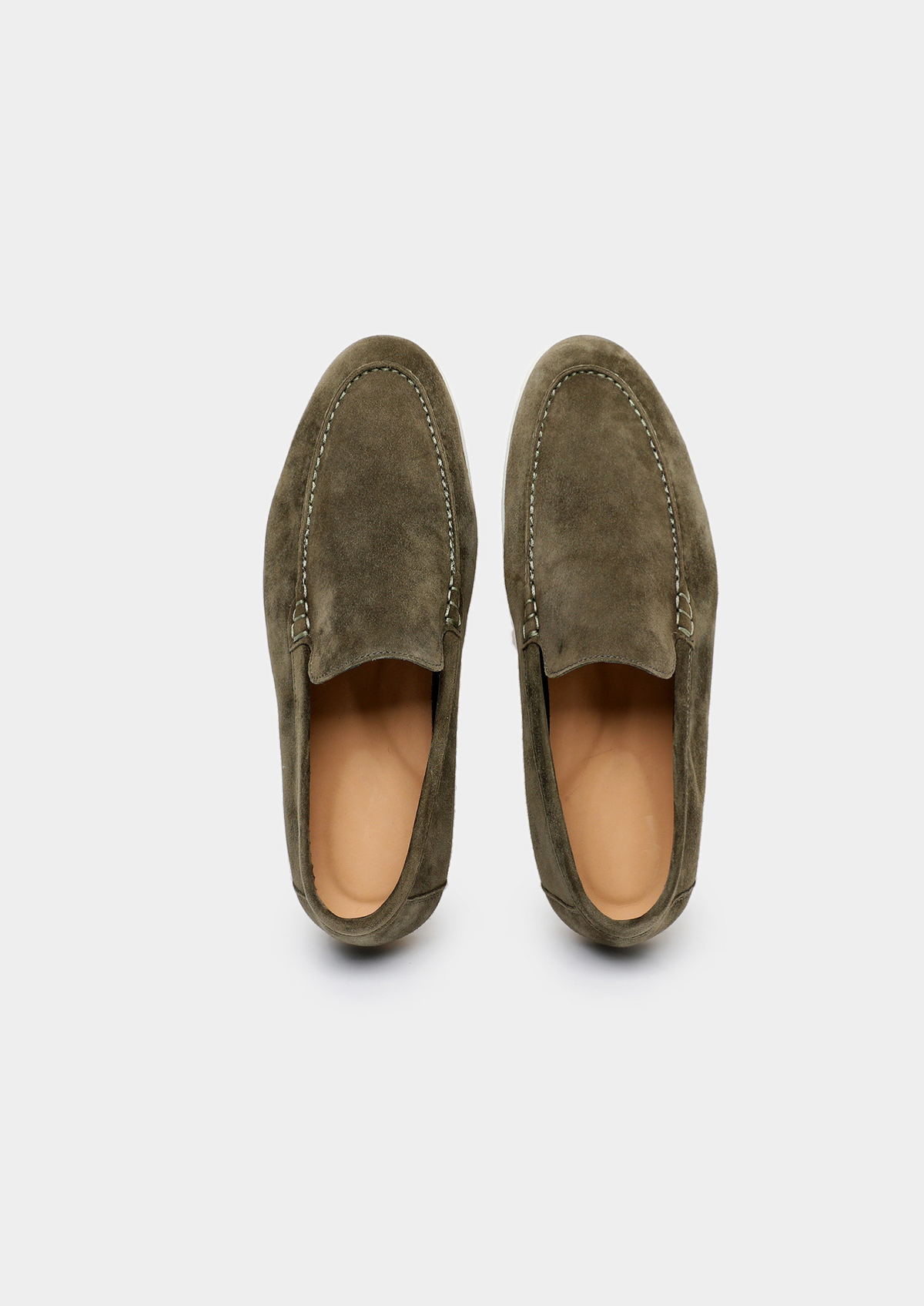 Marina Loafers - Olive | Portovelli
